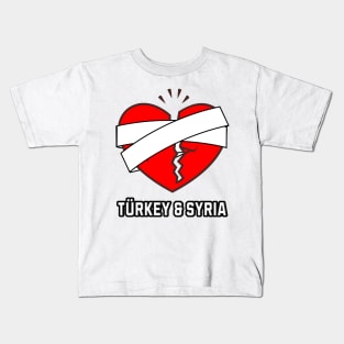 Pray for Turkey and Syria Kids T-Shirt